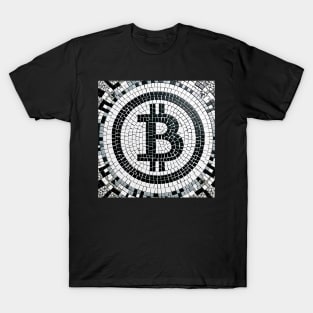 Mosaic of Wealth: The Bitcoin Enigma T-Shirt